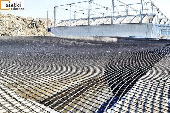 Siatki Sieradz - Zabezpieczenie zbiorników na odcieki, osadników Zabezpieczenie zbiorników w przemyśle dla terenów Sieradza